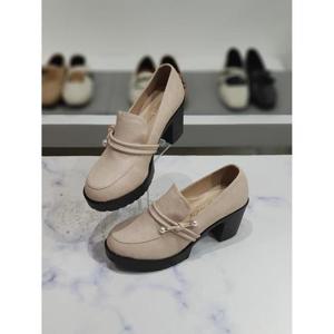 한슈 세이브존03 제이 진주 포인트 미들 로퍼힐 7cm AGHS14327siA