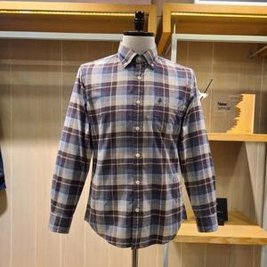 [올젠]ZOE4WC1303BR_면 플라넬 체크셔츠