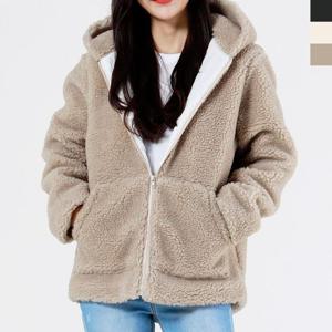 KYI 80402 여자뽀글이후드집업