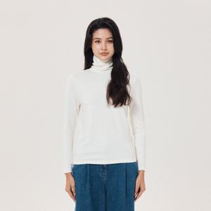 [유닛] 앙고라 혼방 터틀넥 티셔츠 풀오버 (UFJDTN346N)