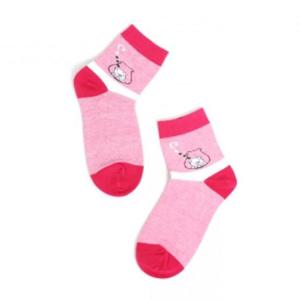 단목양말 돼지 캐릭터 패션양말 여성