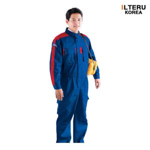 일터루 ITZ-435 춘추용 스즈끼 일체형 정비복 우주복