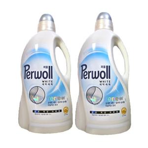 [헨켈] 퍼울 화이트 세제용기 1.9Lx2개_