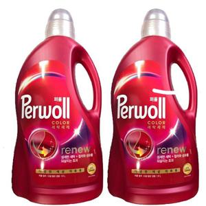 [헨켈] 퍼울 컬러 세제용기 1.9Lx2개_