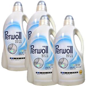 [헨켈] 퍼울 화이트 세제용기 1.9Lx4개_