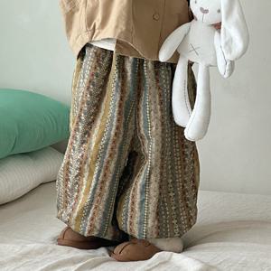 [베이비맥스] 보니 플라워 기모 팬츠 R12673