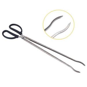 [프로셀러] 톱니 집게형 스텐 숯집게-약51cm 숯불 불쏘시개