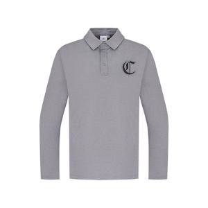 [까스텔바작] 남성 변형 로고 긴팔 에리 티셔츠_BGDFTL302MY