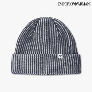 [엠포리오 아르마니]남성 이글 라벨 니트 비니 모자(A514354003)