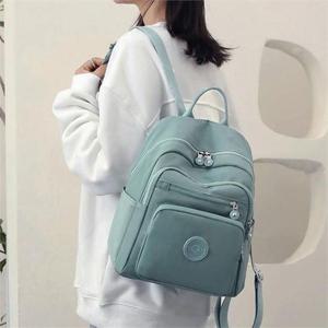 [라일리] Rly 여성 패브릭 백팩 3컬러 1P 다용도 캐리어 보조가방