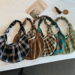 [라일리] Rly 체크 라운드 셔링 메신저 크로스 백 SM-UN-05161