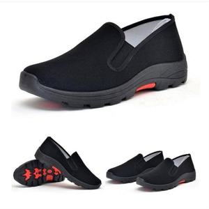 [라일리] Rly 끈없는 슬립온 남성데일리 단화 캐주얼운동화 검정