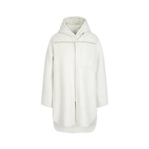 보브 디태처블 퀼팅 후드 울 코트 (7113416202) VOV