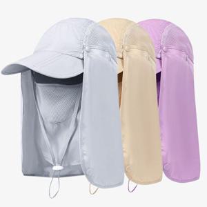 여성등산모자 접이식 여름 쉴드햇 햇빛가리개 등산 모자 M12796