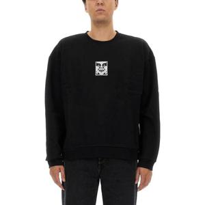 오베이 남성 블랙 스웨트셔츠 112480139_BLACK