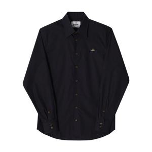 비비안웨스트우드 2401000J W009Q N401 고스트 포플린 남성 셔츠