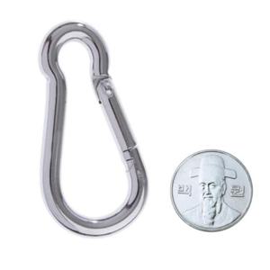 등산 캠핑 텐트 설치 카라비너 중형 6mm 12개 타프 연결