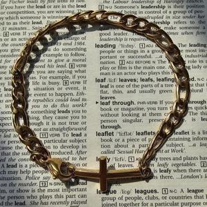 [노블른] 써지컬스틸 도금 십자가 팬던트 고리형팔찌