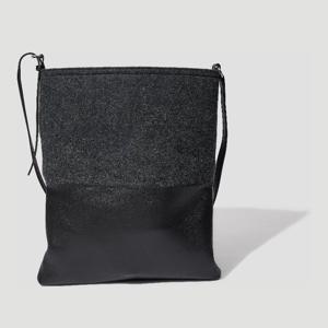 드리스반노튼 니들펀치 숄더백 그레이 242-021504-999