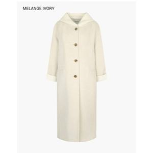 [나이스클랍] N234MWCB04 니트후드 싱글코트