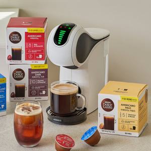 돌체구스토 커피머신 지니오S 터치 화이트 + 웰컴 키트 + 블랙머그 370ml