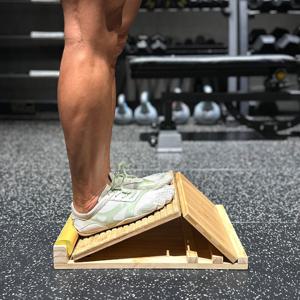 레벨러 스트레칭 보드 I 종아리 우드 발목경사대 아킬레스건 운