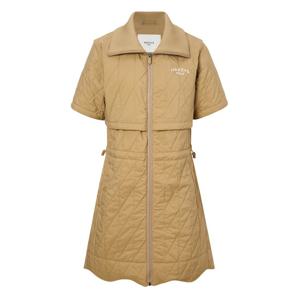 헤지스 골프 여성 24FW 품절임박ONLINE EXCLUSIVEAfterhours캡슐 브라운 여성 패딩원피스 HWDR4D991W2