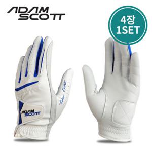 아담스콧 테크원 양피 골프장갑 4장