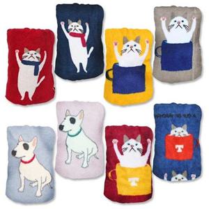 담요 사무실 작업실 카페 동물 CUTTY 무릎담요