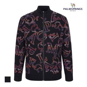 [팜스프링스] 남성 빅로고 패턴 집업가디건_SKCM244354