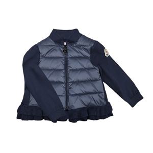 몽클레어 러플 니트 패딩 여아 다크블루 9451105 A9100 778