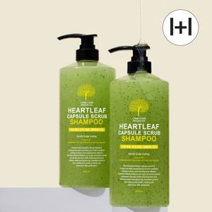 l+l 샤샤 아르간 오일 어성초 캡슐 스크럽 샴푸 1000ml
