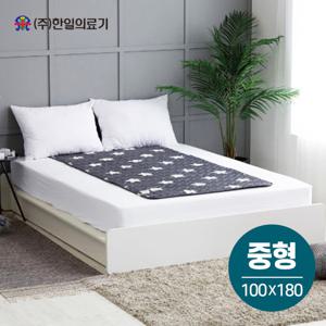 한일의료기 전자파없는 전기요 블랙앤화이트 스타 (중형)