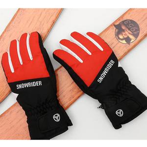 YKEY SG-2100  따뜻한 주니어 방한장갑 스키장갑 BK