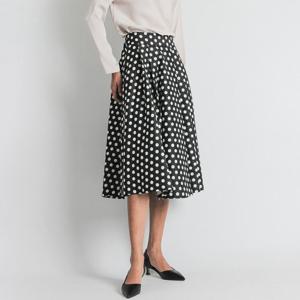 [파슨스] Dots Flare Skirt [ASSS9SK01]