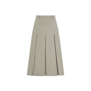 [라인어디션](N466) 포르아모 플리츠 롱스커트 (NWSKOI4100)