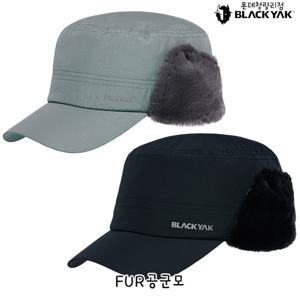 블랙야크 공용 겨울 귀달이 털모자 FUR공군모 2BYHTF4913