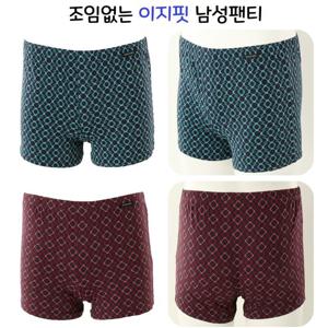 [비너스]조임없는 편안함 이지핏 남성 드로즈 사각팬티 VMP7240E