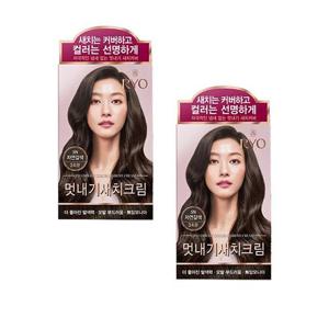 [려] 려 우아채 멋내기 새치크림 120g 2개 자연갈색5N