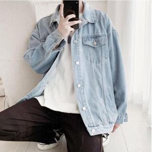 [리더스] 자연스럽고 멋스러운 남자 연청 데님 자켓