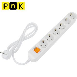 강원전자 PnK P070A 안전 멀티탭 6구 접지 5m