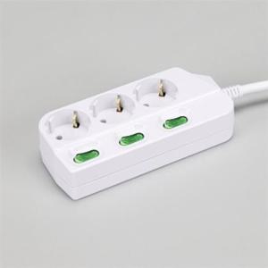 멀티코드  개별스위치 3구 3M 16A 전기용품