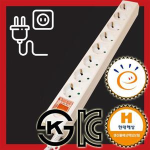 메인스위치형 멀티탭  8구 3호 2.5M