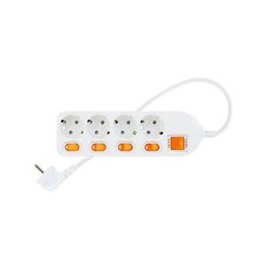 PnK P073A 안전 멀티탭 4구 개별 5m 10A