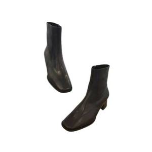 [세라] 마리오 여성   스퀘어토   앵클부츠 (5cm) A23A504(2COLO