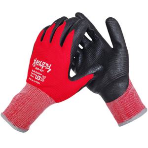 매직크린 천하무적 U3 안전장갑 레드 M