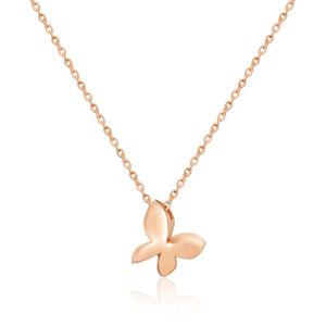 [비앤비골드] 14K 입체 나비 체인목걸이 MNN40218