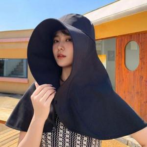 [시스터즈] 넓은 챙과 긴 가리개 슈퍼 모자 롱챙