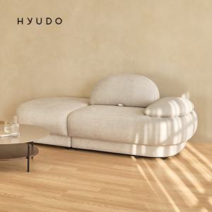 휴도 하현의 동백 2060 스윙 반달 모듈 패브릭 소파 3인 카우치