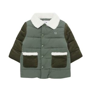 [블루독베이비]코듀로이 매치 패딩 롱 점퍼B (44C14-113-07)